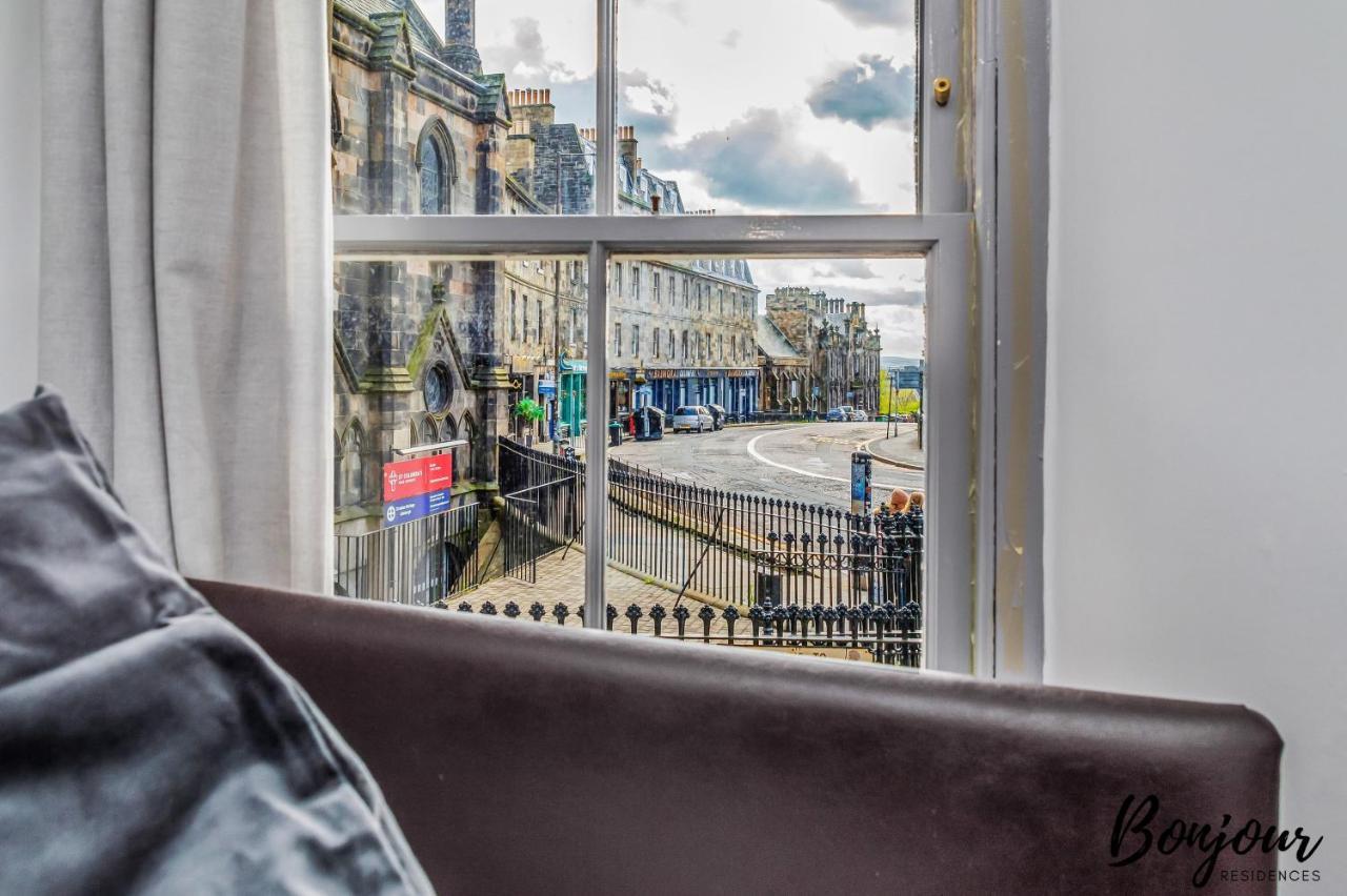 Royal Mile 3Br-2Ba, 1 Min To Castle - Free Parking & Zip Link Beds By Bonjour Residences Edinburgh Exterior foto